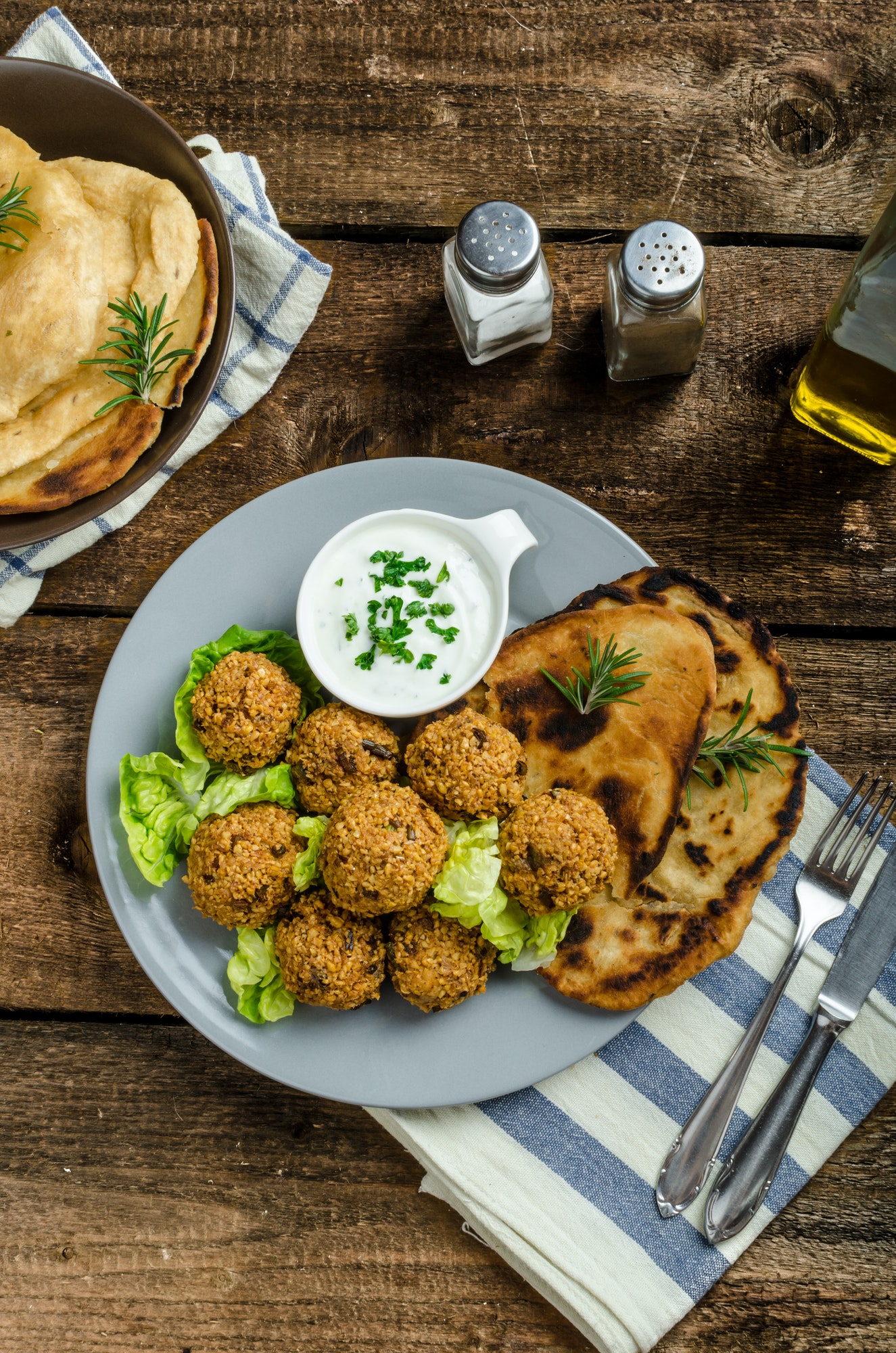 Health crunchy falafel